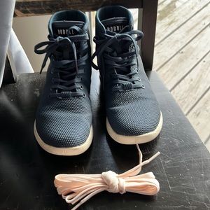 NoBull womens high tops navy/ivory 8.5